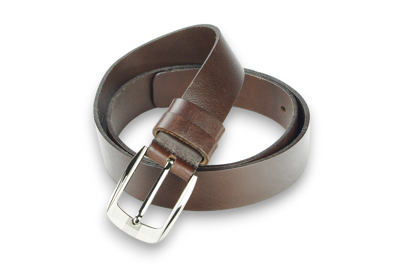 Leather belt 35 mm, model 350102