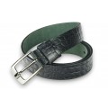 Leather belt 35 mm, model 350111