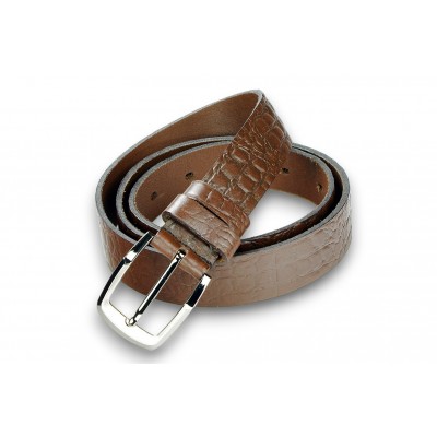 Leather belt 35 mm, model 350112 Leather belt 35 mm, model 350112
