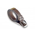 Leather belt 35 mm, model 350112