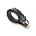 Leather belt 35 mm, model 351101