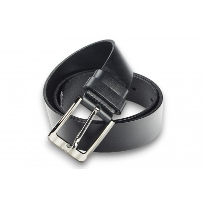 Leather belt 40 mm, model 400101 Leather belt 40 mm, model 400101