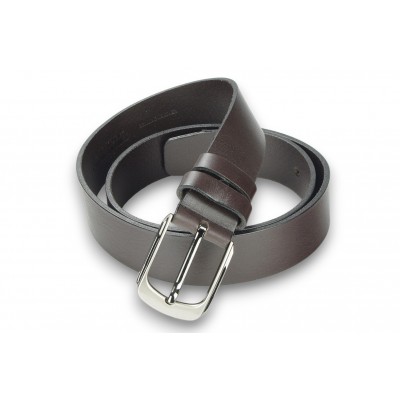 Leather belt 40 mm, model 400102 Leather belt 40 mm, model 400102