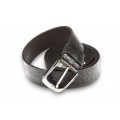 Leather belt 40 mm, model 400112