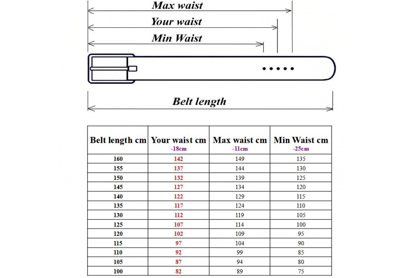 Leather belt 40 mm, model 400131