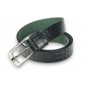 Leather belt 35 mm, model 350111