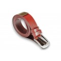 Leather belt 40 mm, model 400102#1