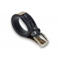 Leather belt 40 mm, model 400111