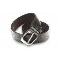 Leather belt 40 mm, model 400112
