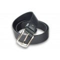 Leather belt 40 mm, model 400131