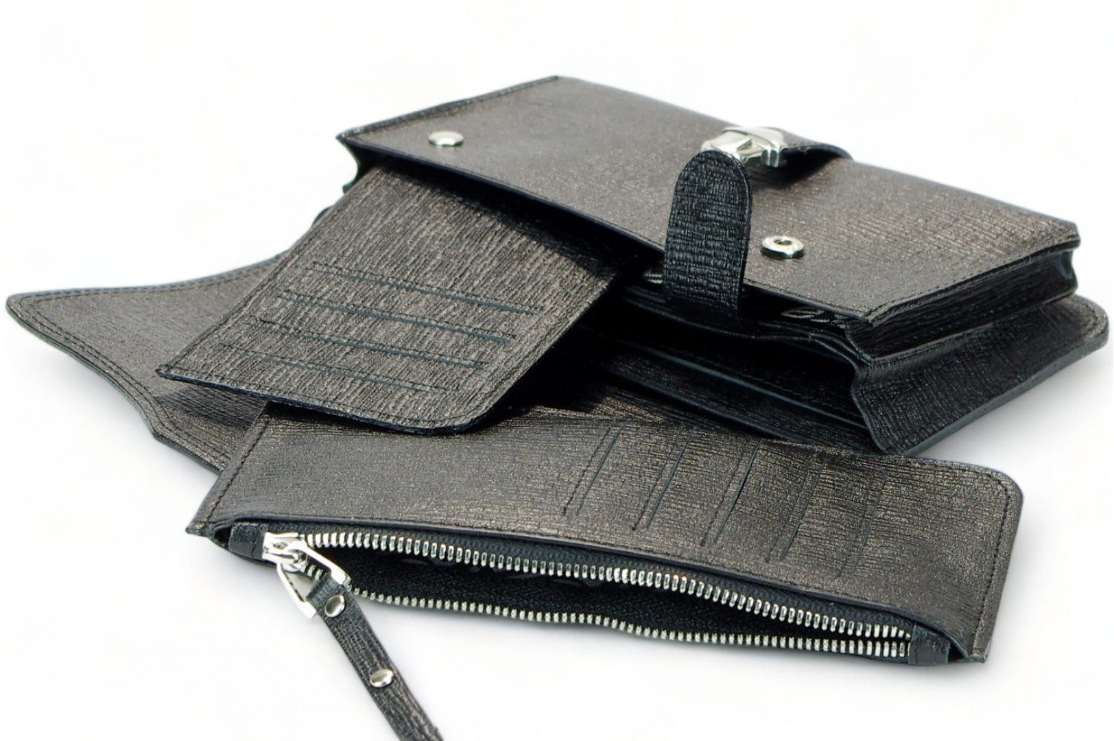 Leather wallet Model 223 EL-3-1_NIC
