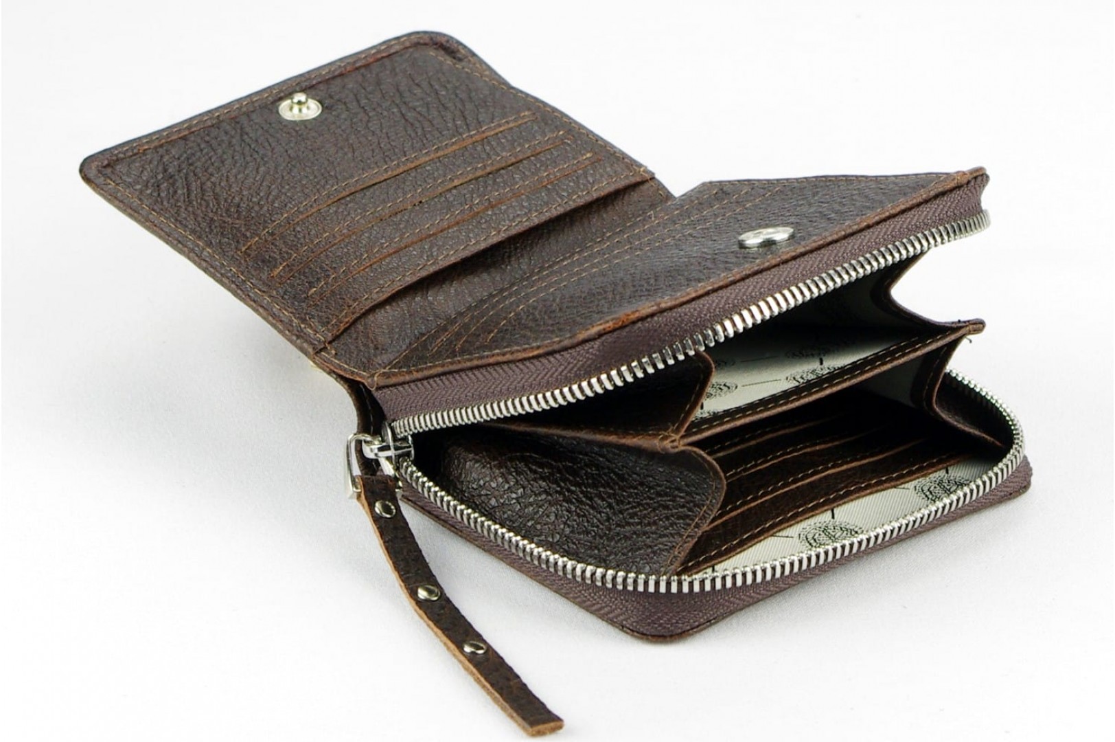 Leather wallet Model 302 EL-4-2_NIC
