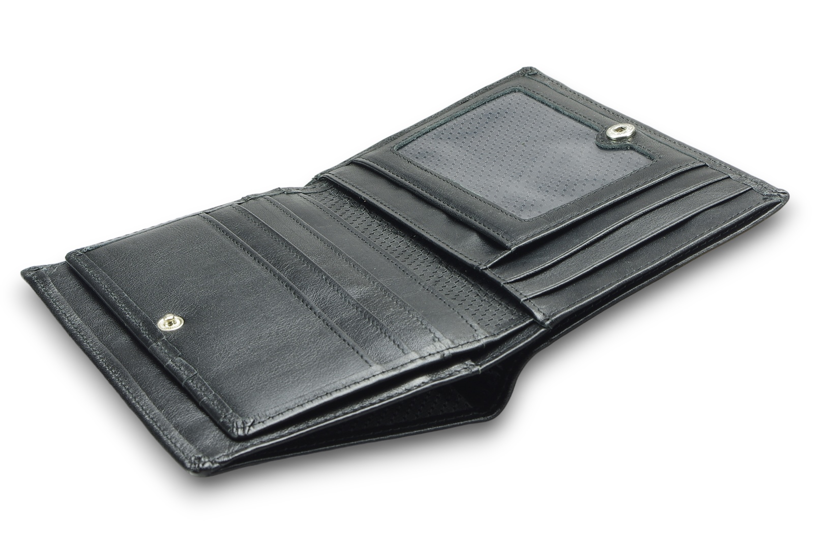 LEATHER WALLET Model  11 BL-0-1