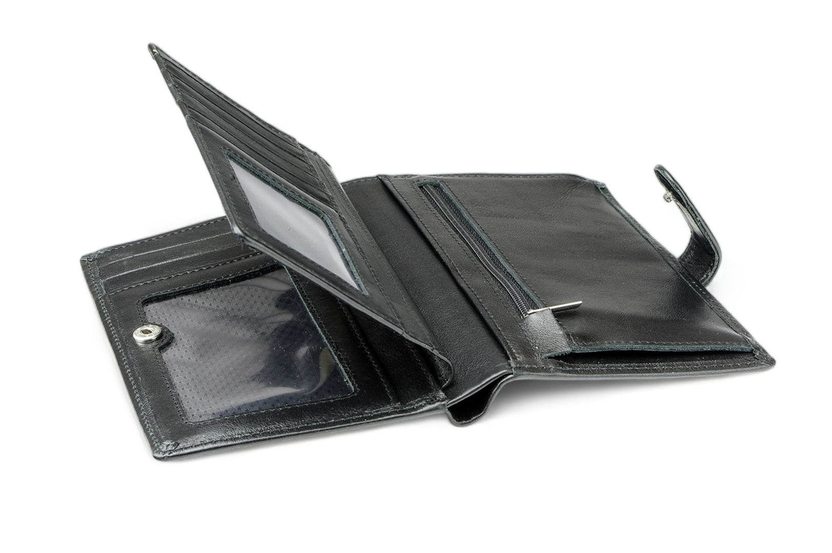 LEATHER WALLET Model  11R BL-0-1