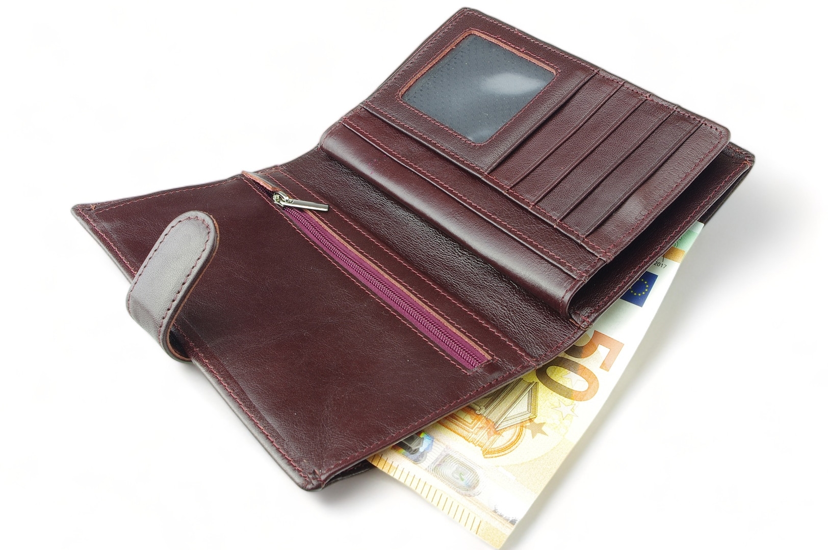 LEATHER WALLET Model  11R BL-0-2