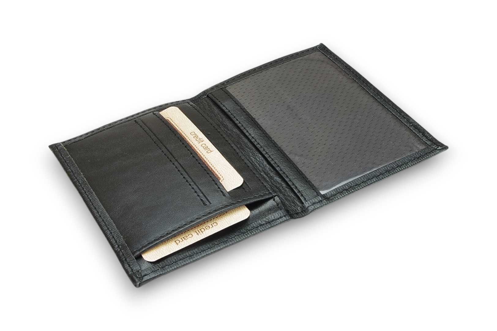 LEATHER WALLET Model  12 BL-0-1