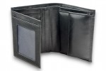 LEATHER WALLET Model  201 BL-0-1