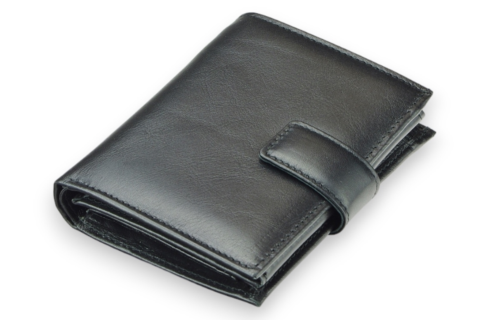 LEATHER WALLET Model  201R BL-0-1