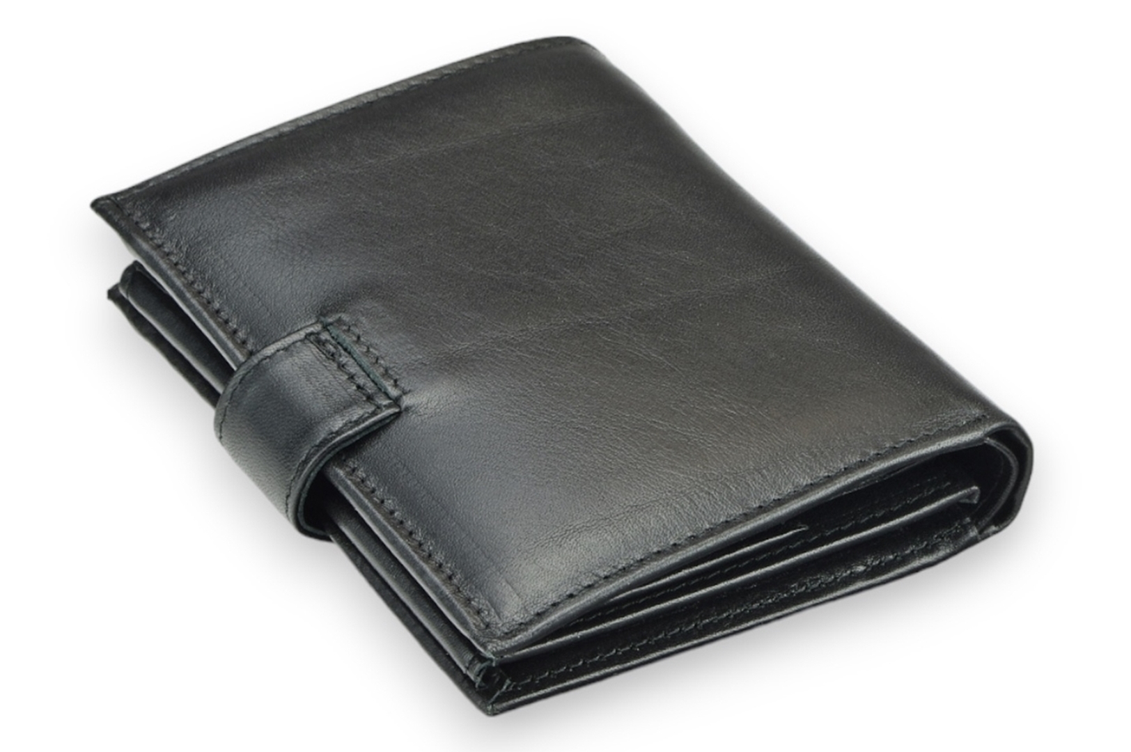 LEATHER WALLET Model  201R BL-0-1