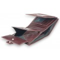 Leather wallet Model 201R BL-0-2