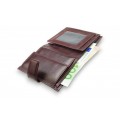 Leather wallet Model 201R BL-0-2