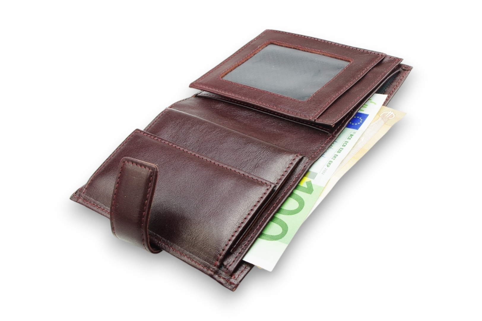 LEATHER WALLET Model  201R BL-0-2