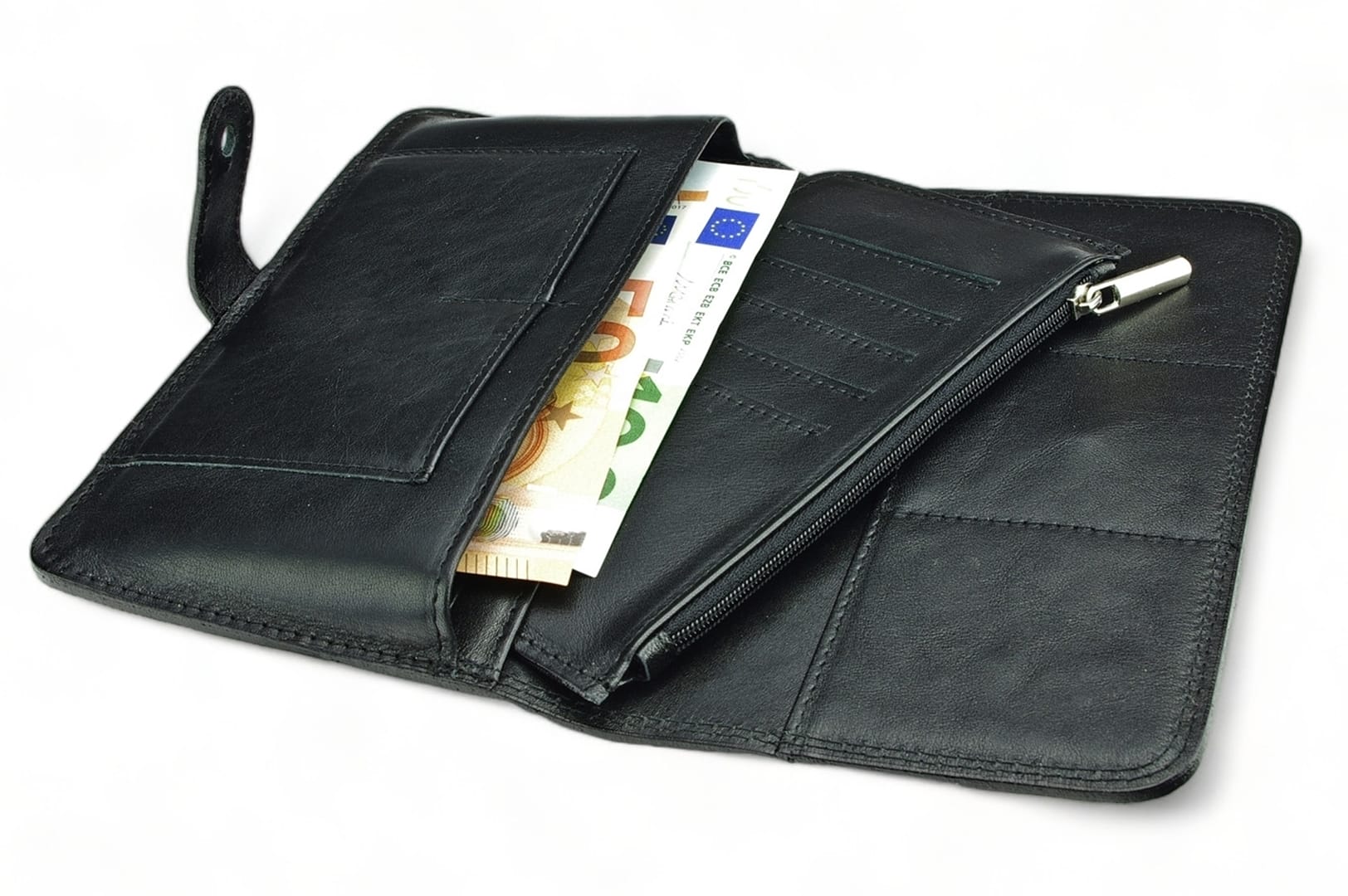 Leather wallet Model 22 BL-0-1_NIC