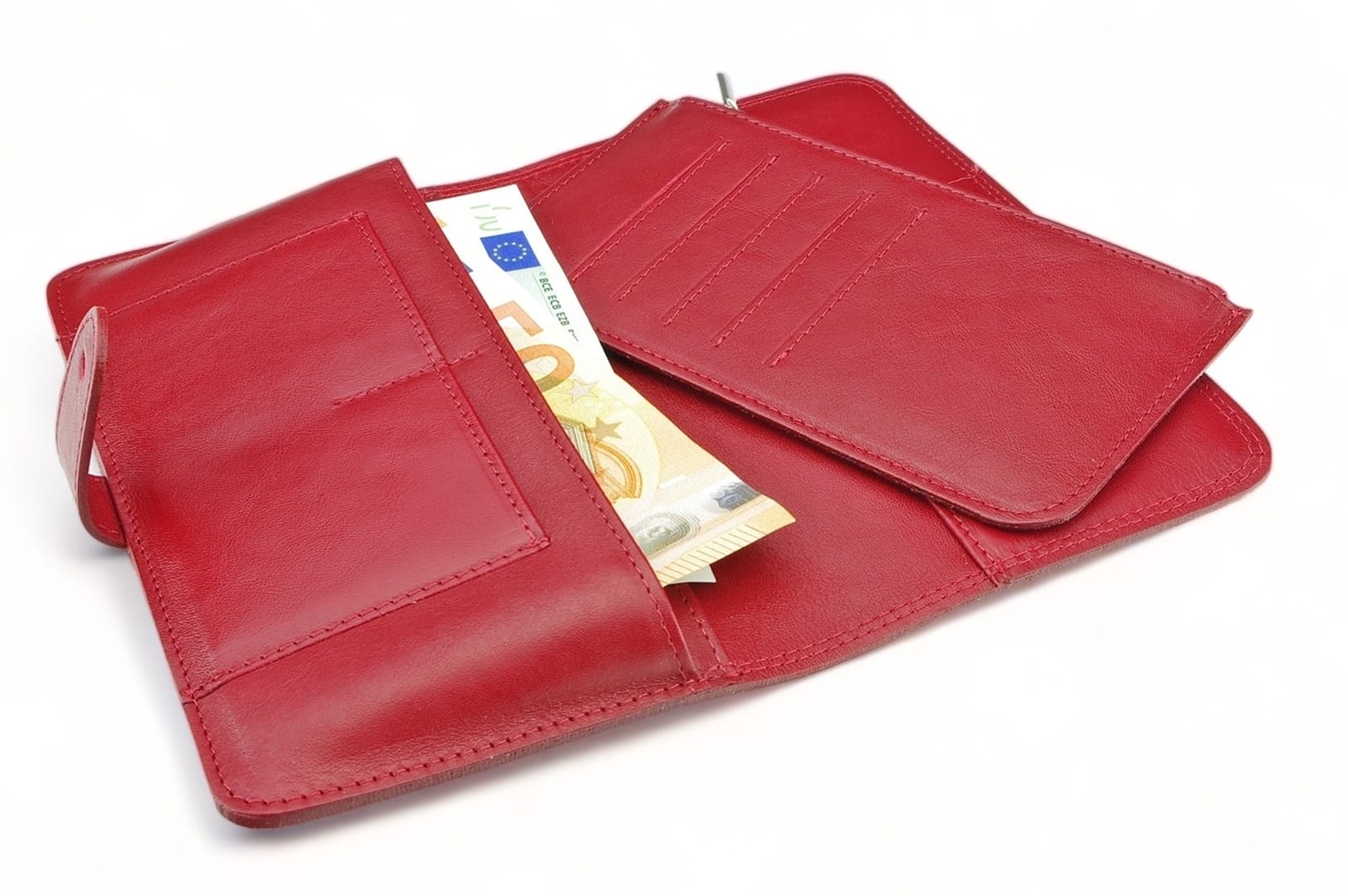 Leather wallet Model 22 BL-0-4_NIC