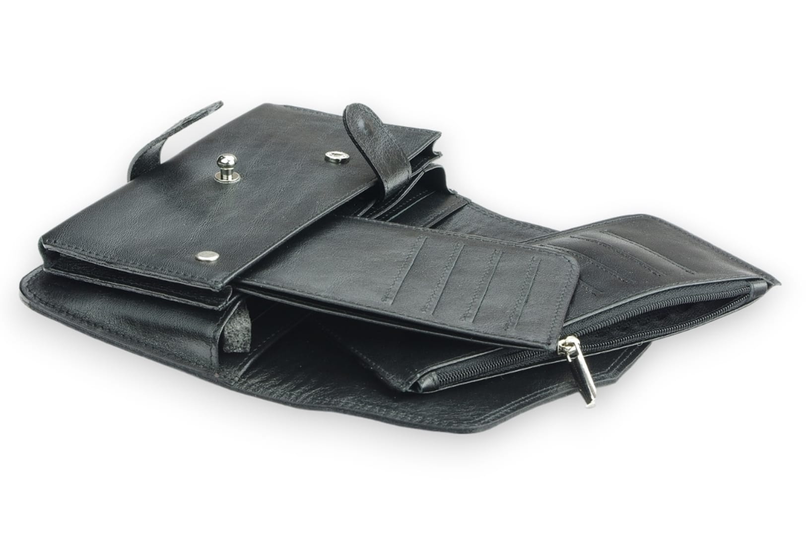 Leather wallet Model 221 BL-0-1_NIC