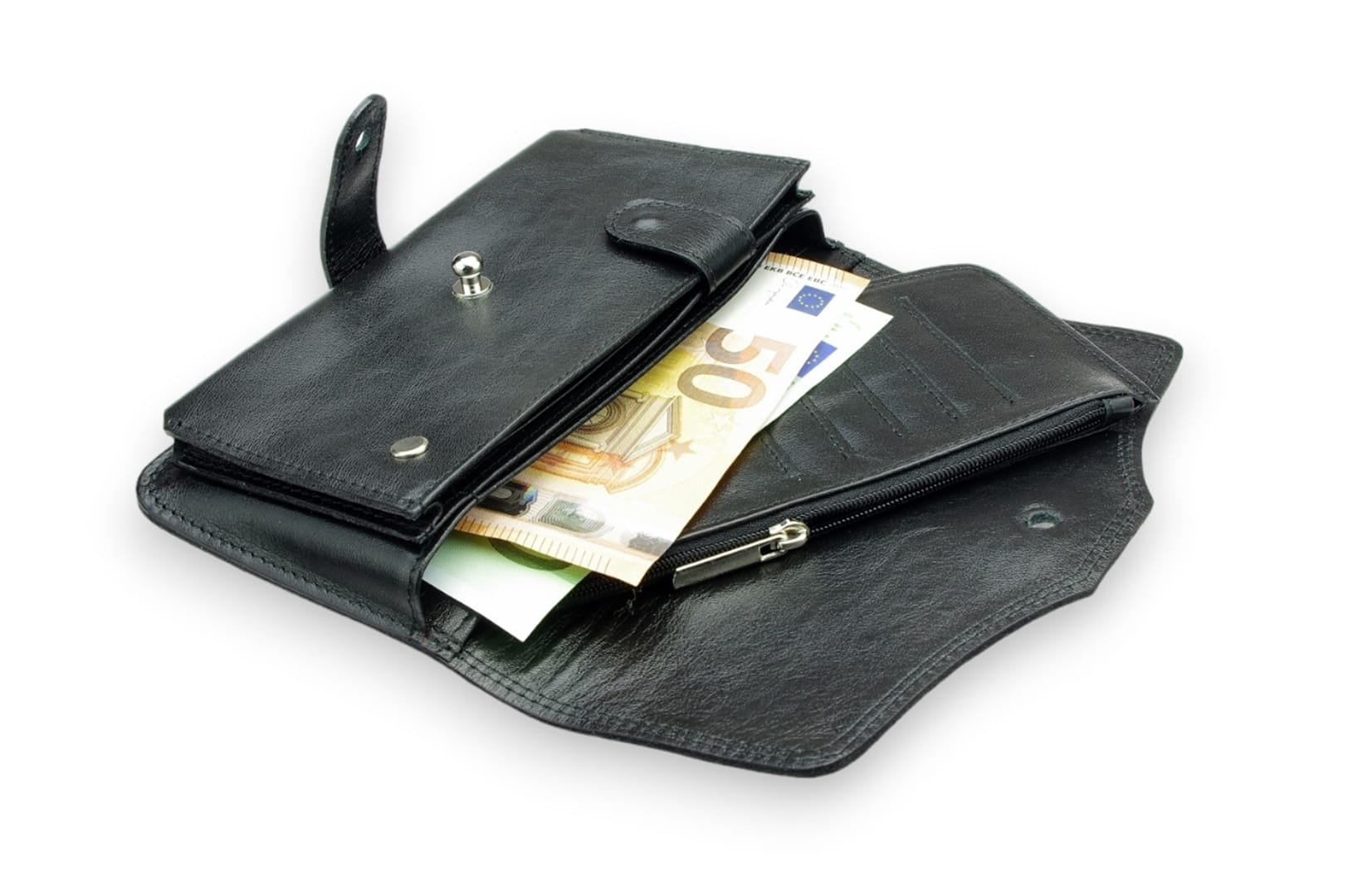 Leather wallet Model 221 BL-0-1_NIC