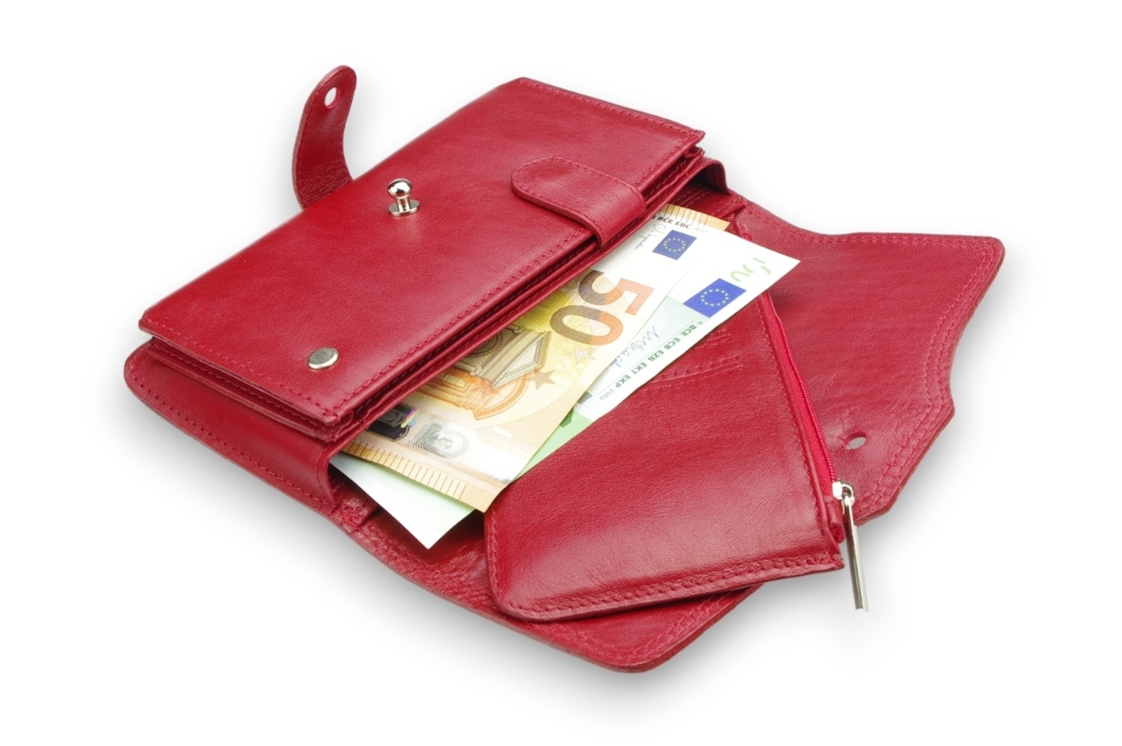 Leather wallet Model 221 BL-0-4_NIC