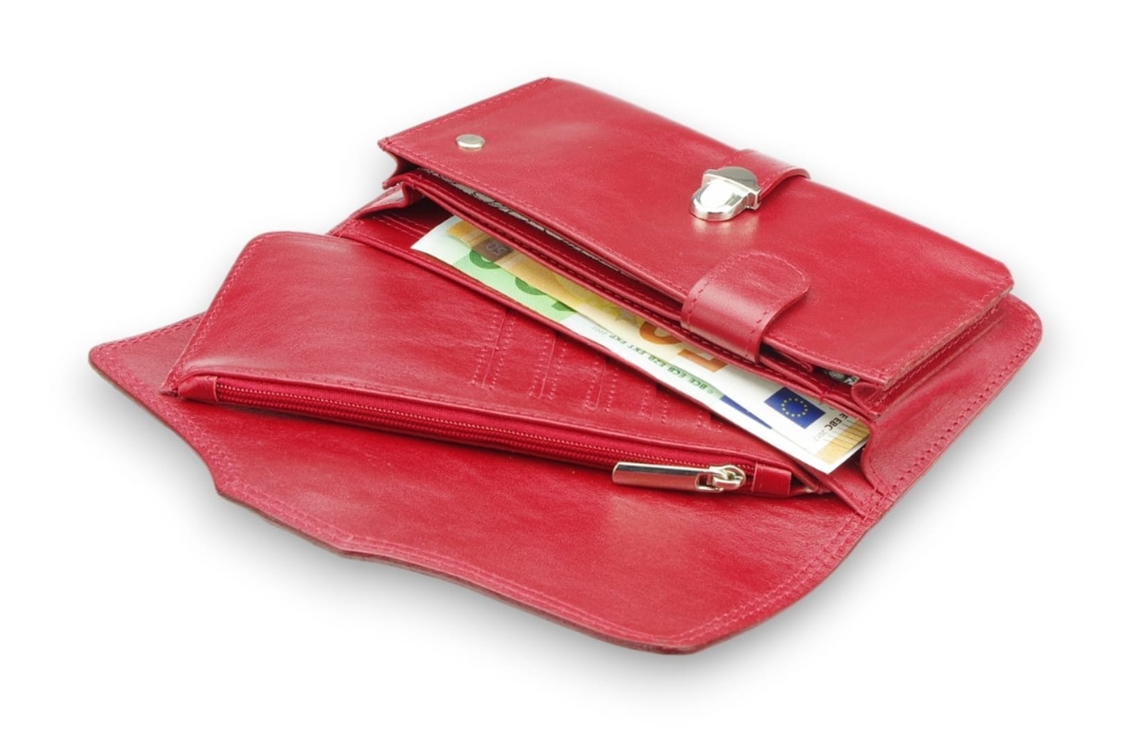 Leather wallet Model 223 BL-0-4_NIC