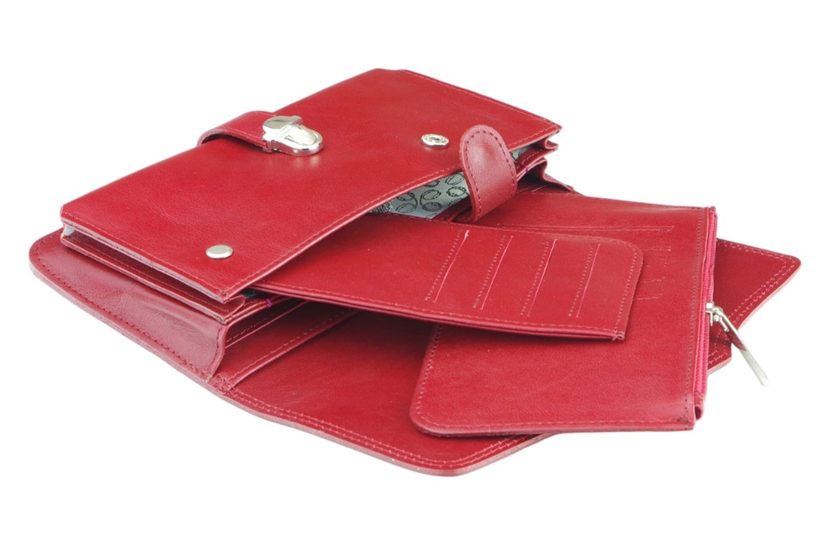 Leather wallet Model 223 BL-0-5_NIC