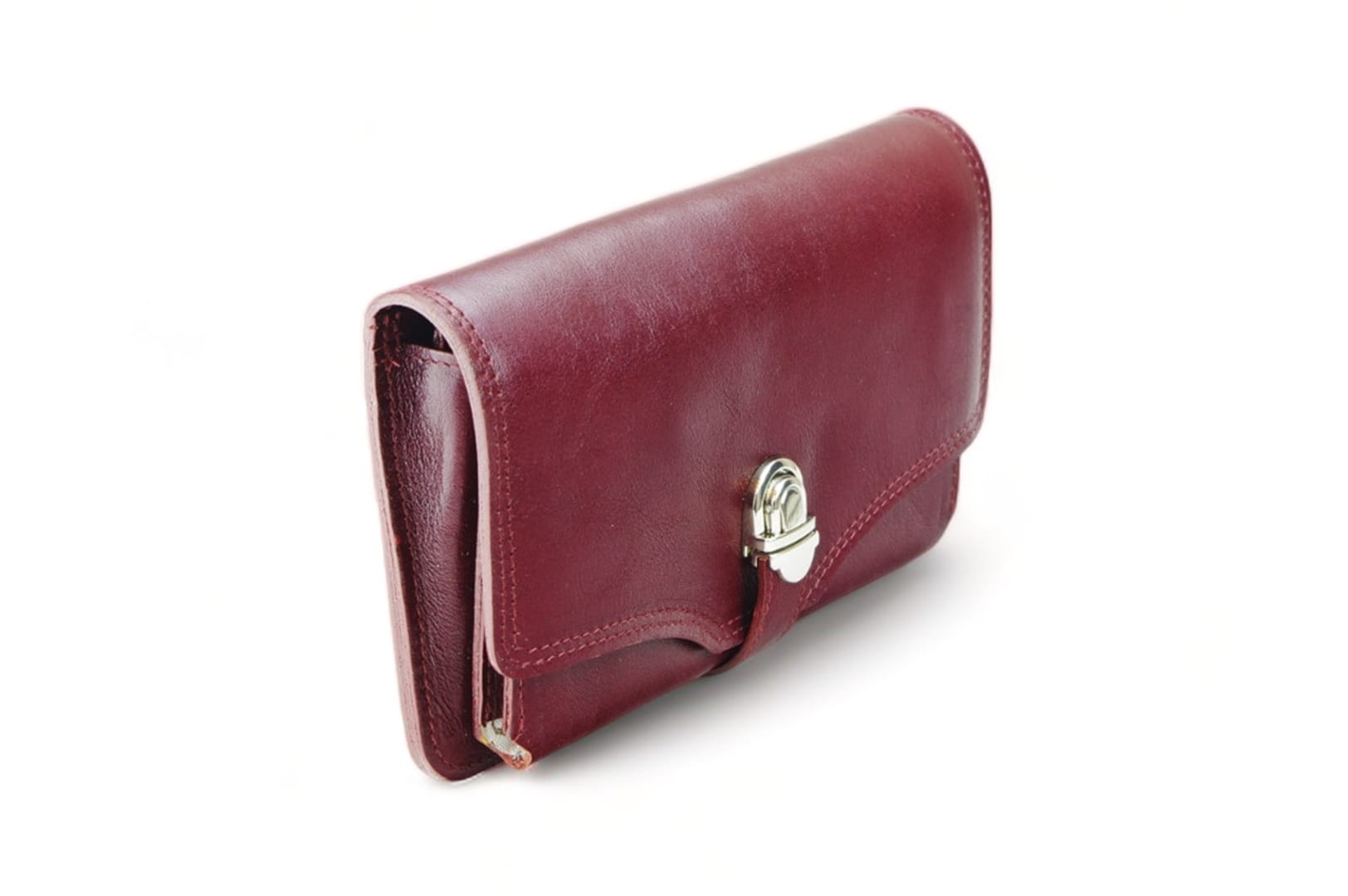 a LEATHER WALLET Model 223 BL-0-6_NIC