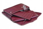 a LEATHER WALLET Model 223 BL-0-6_NIC