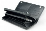 a LEATHER WALLET Model 30 BL-0-1