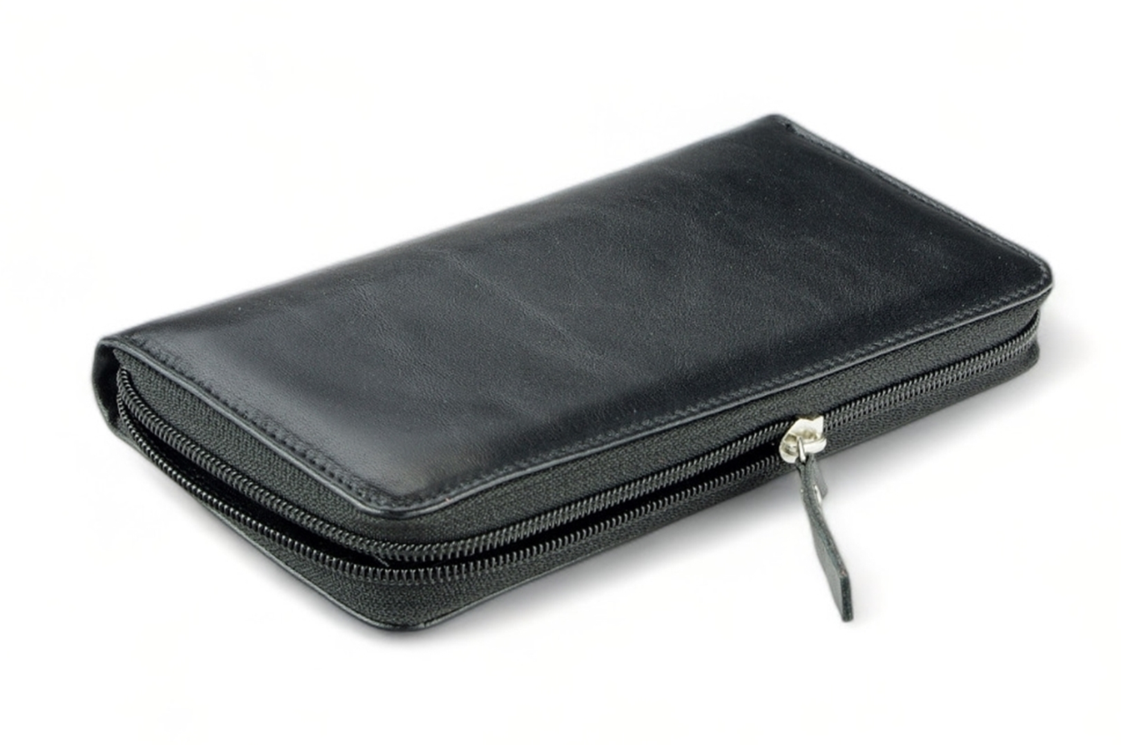 a LEATHER WALLET Model 301 BL-0-1