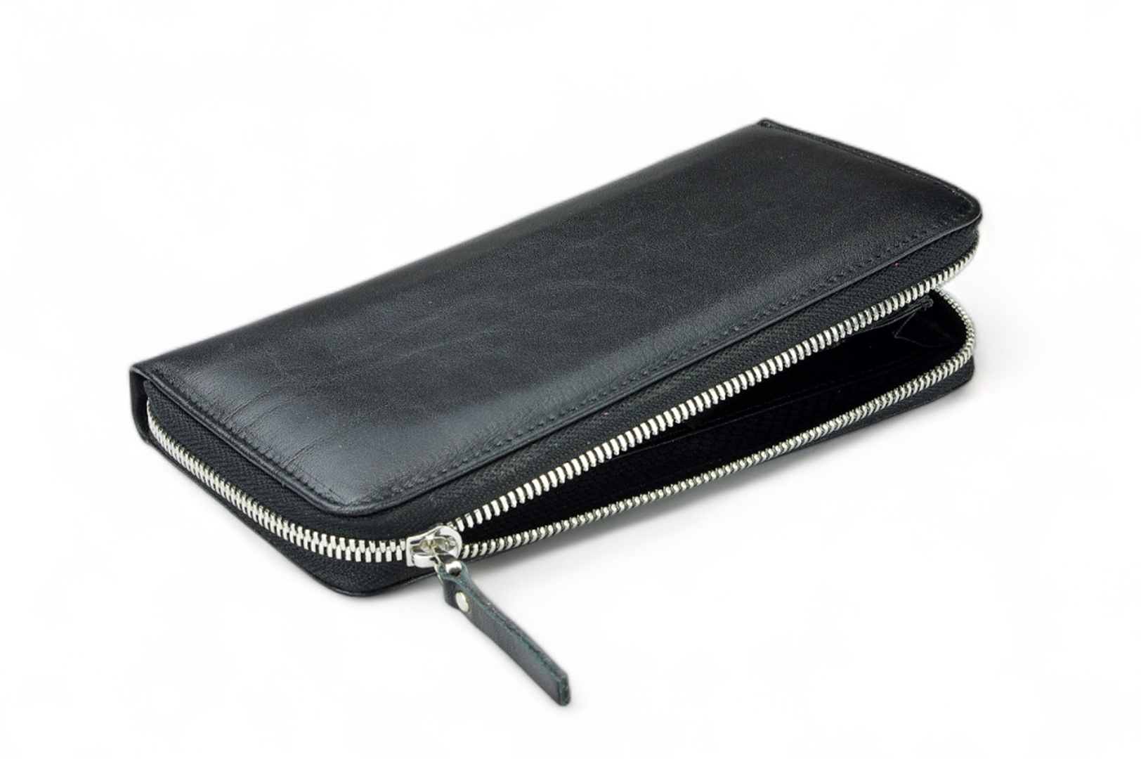 a LEATHER WALLET Model 301 BL-0-1_NIC