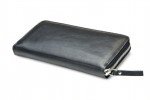 a LEATHER WALLET Model 301 BL-0-1_NIC