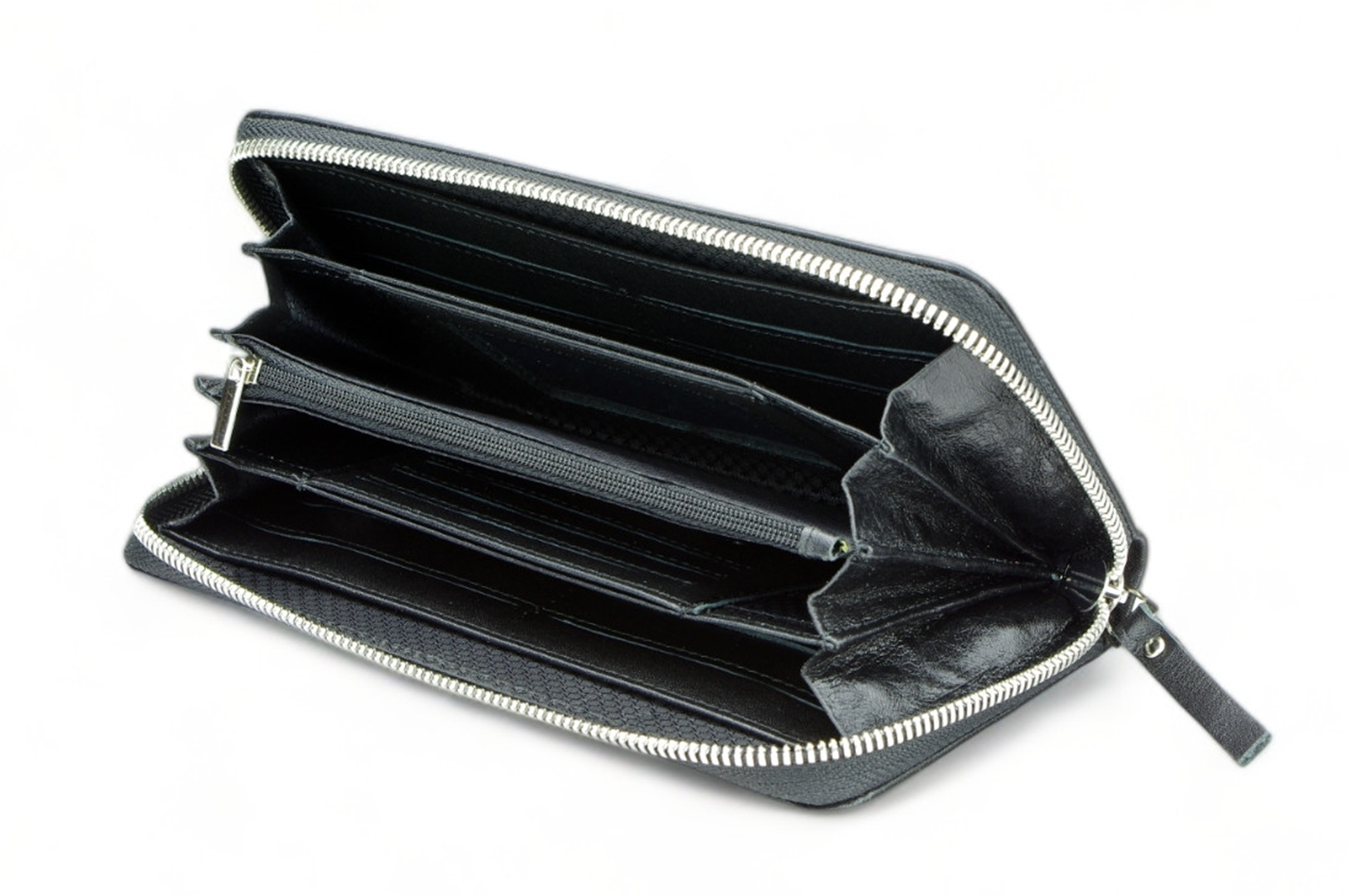 Leather wallet Model 301 BL-0-1_NIC