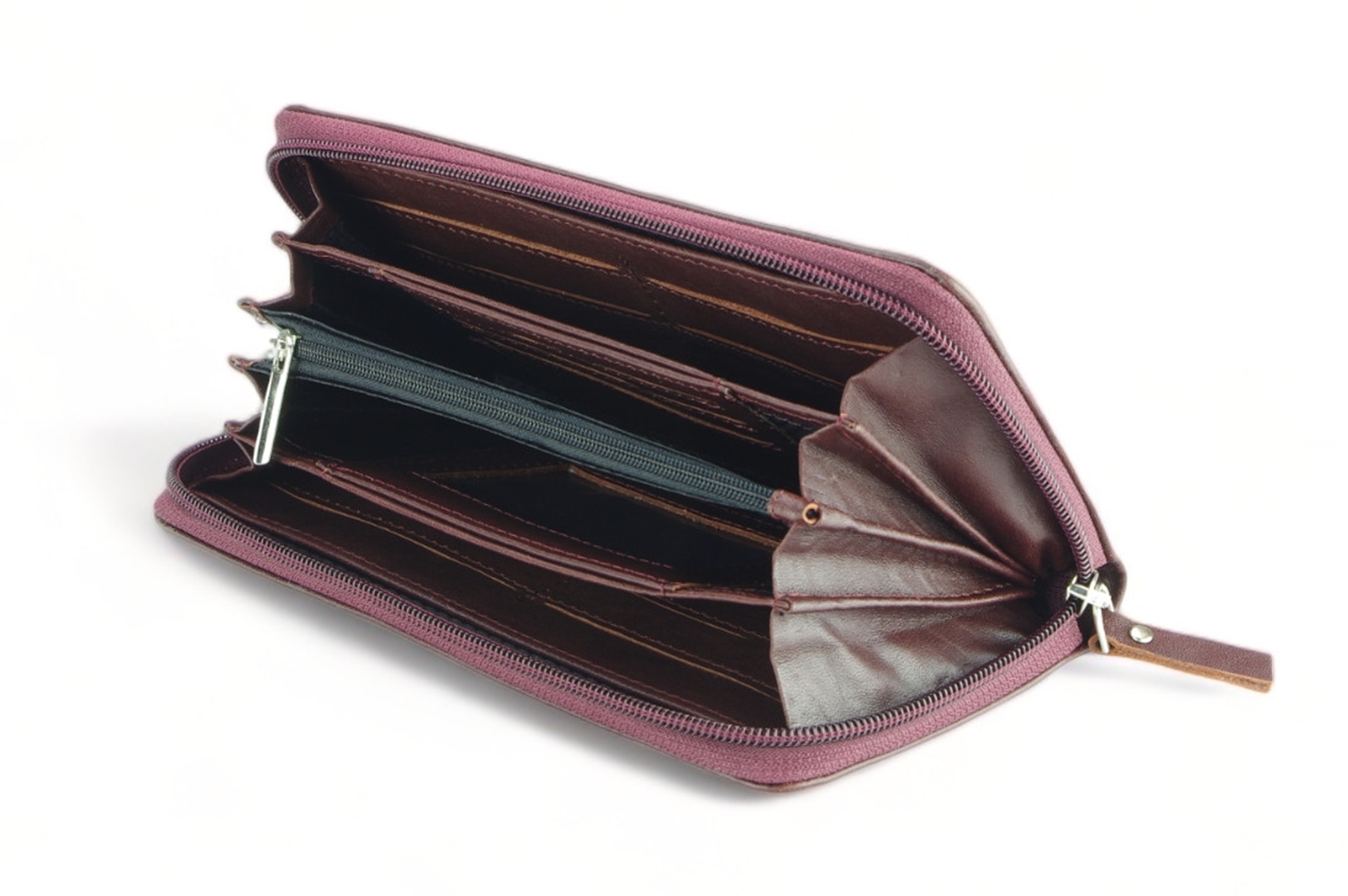 a LEATHER WALLET Model 301 BL-0-2