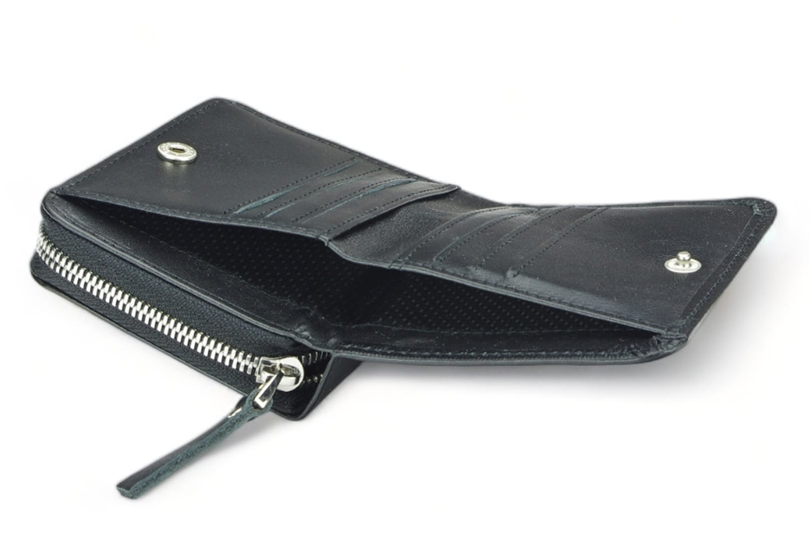 a LEATHER WALLET Model 302 BL-0-1_NIC