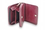 a LEATHER WALLET Model 302 BL-0-6