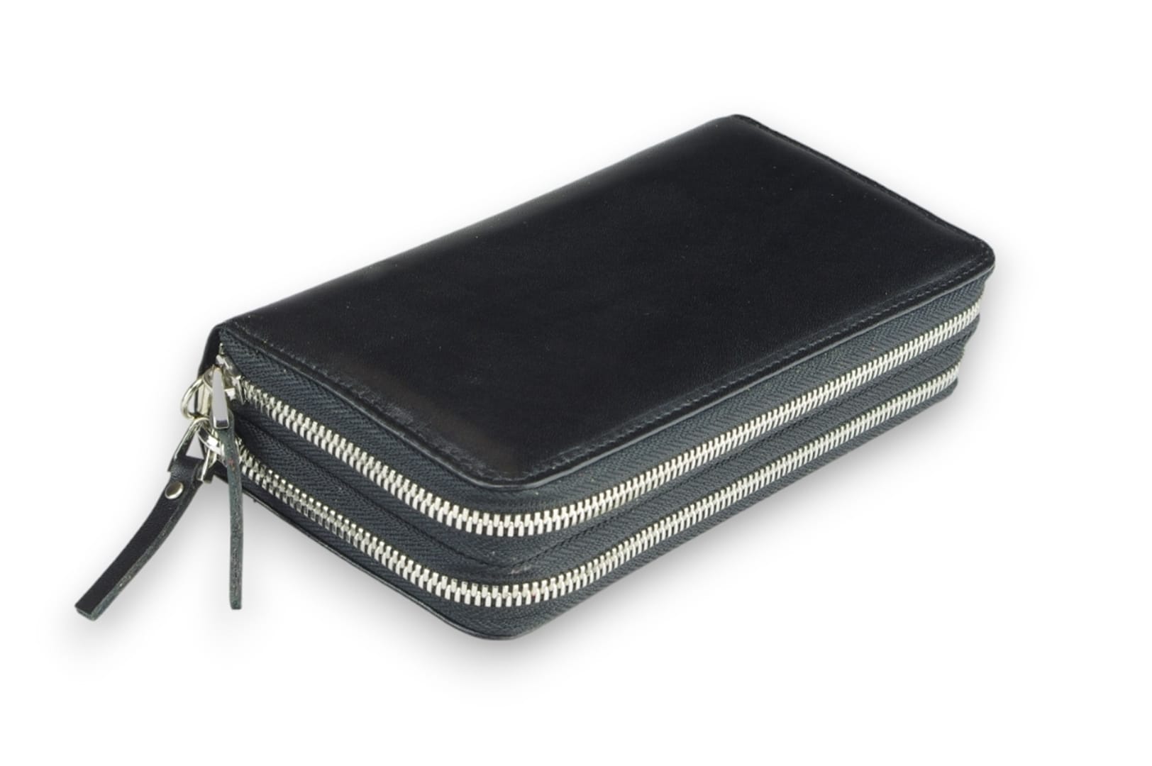 a LEATHER WALLET Model 303 BL-0-1_NIC