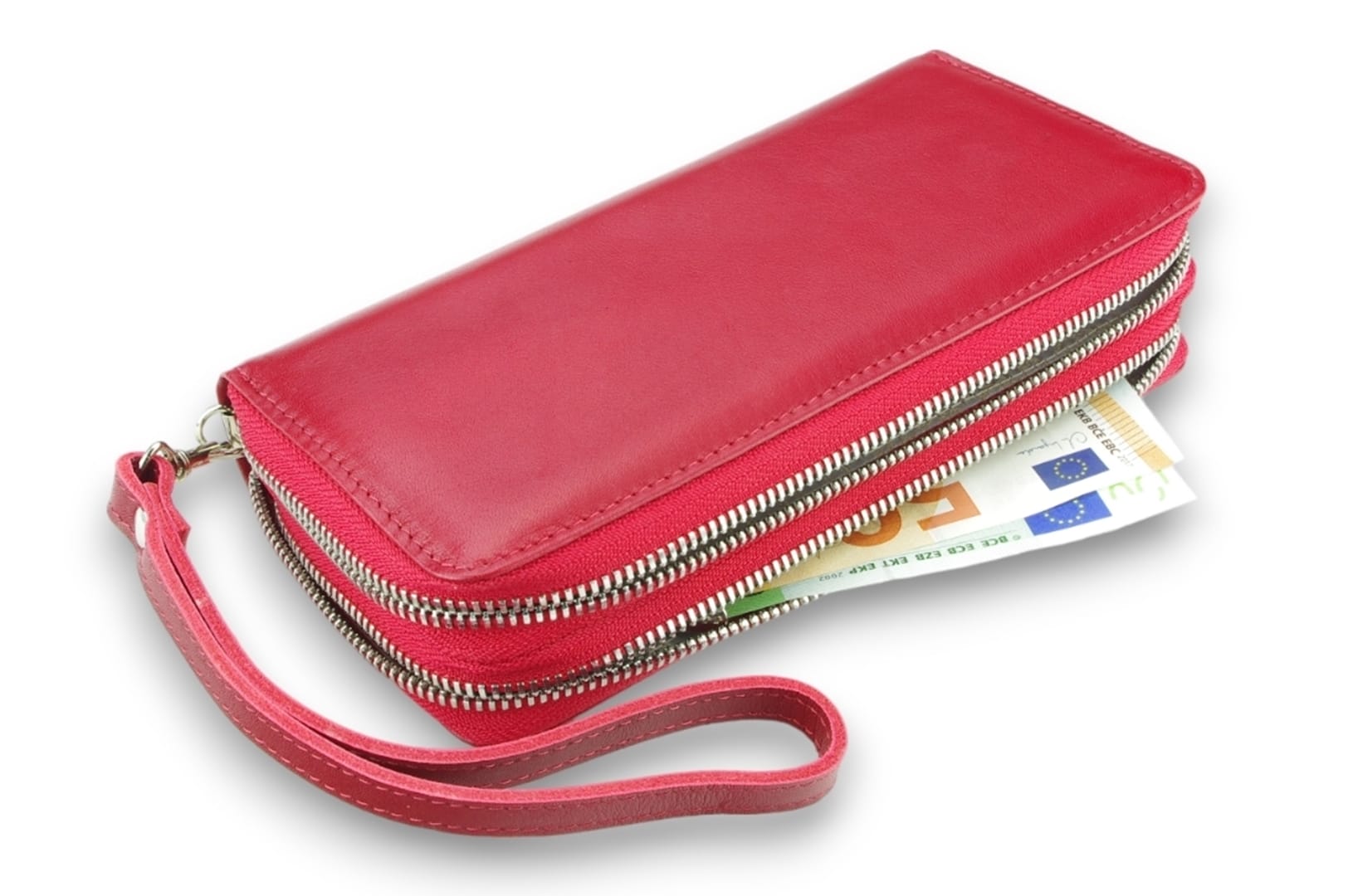 a LEATHER WALLET Model 303 BL-0-4_NIC