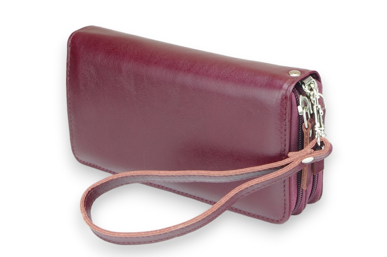 a LEATHER WALLET Model 303 BL-0-6