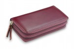 a LEATHER WALLET Model 303 BL-0-6