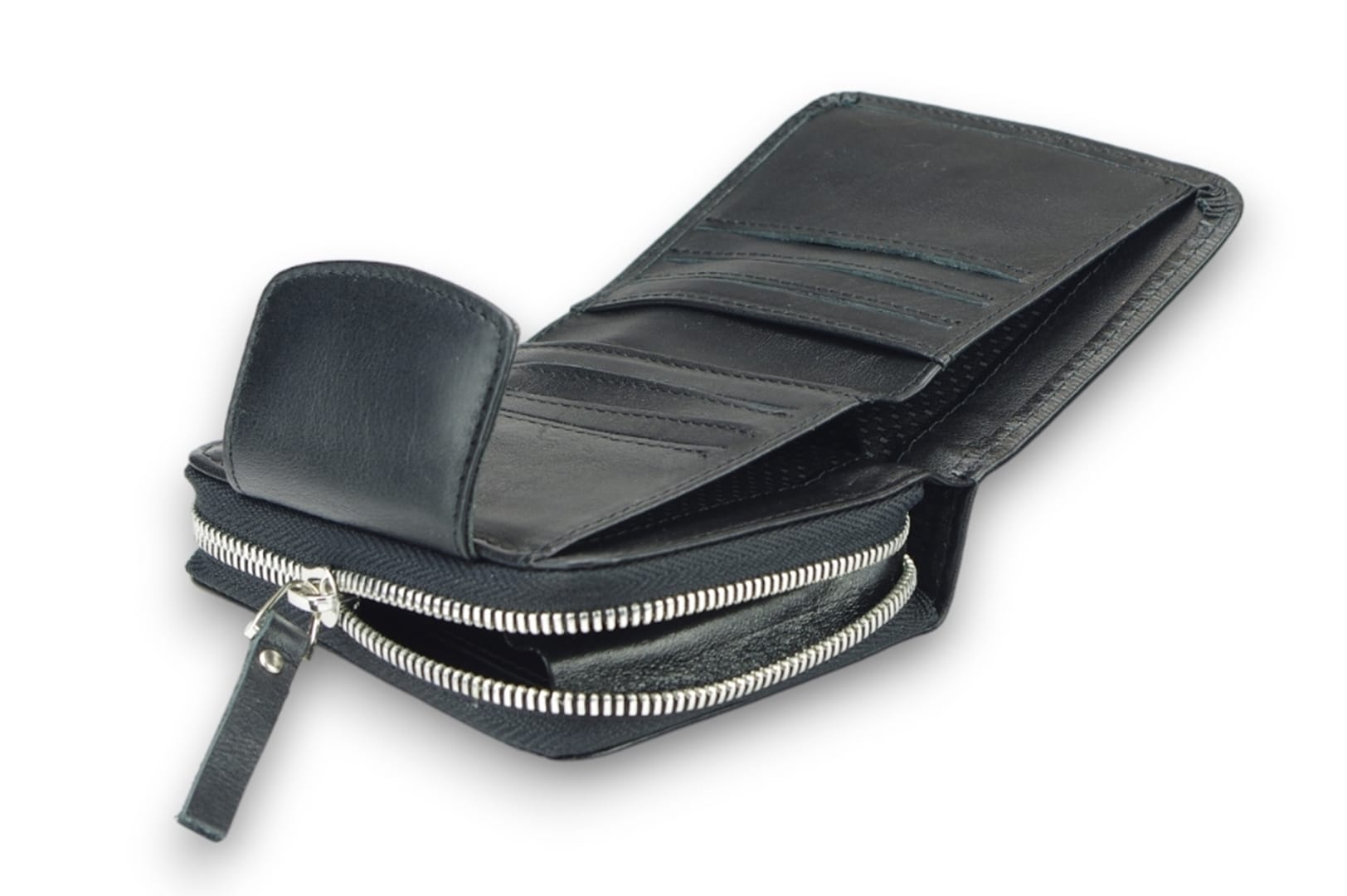 Leather wallet Model 304 BL-0-1_NIC