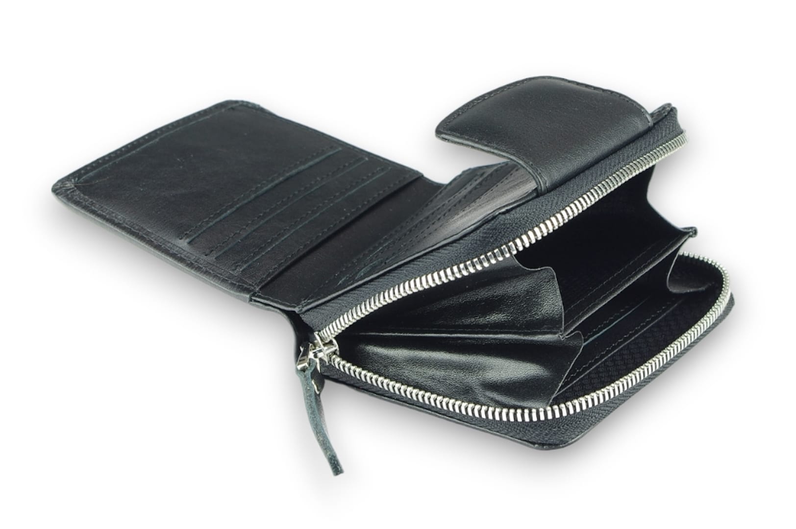 Leather wallet Model 304 BL-0-1_NIC