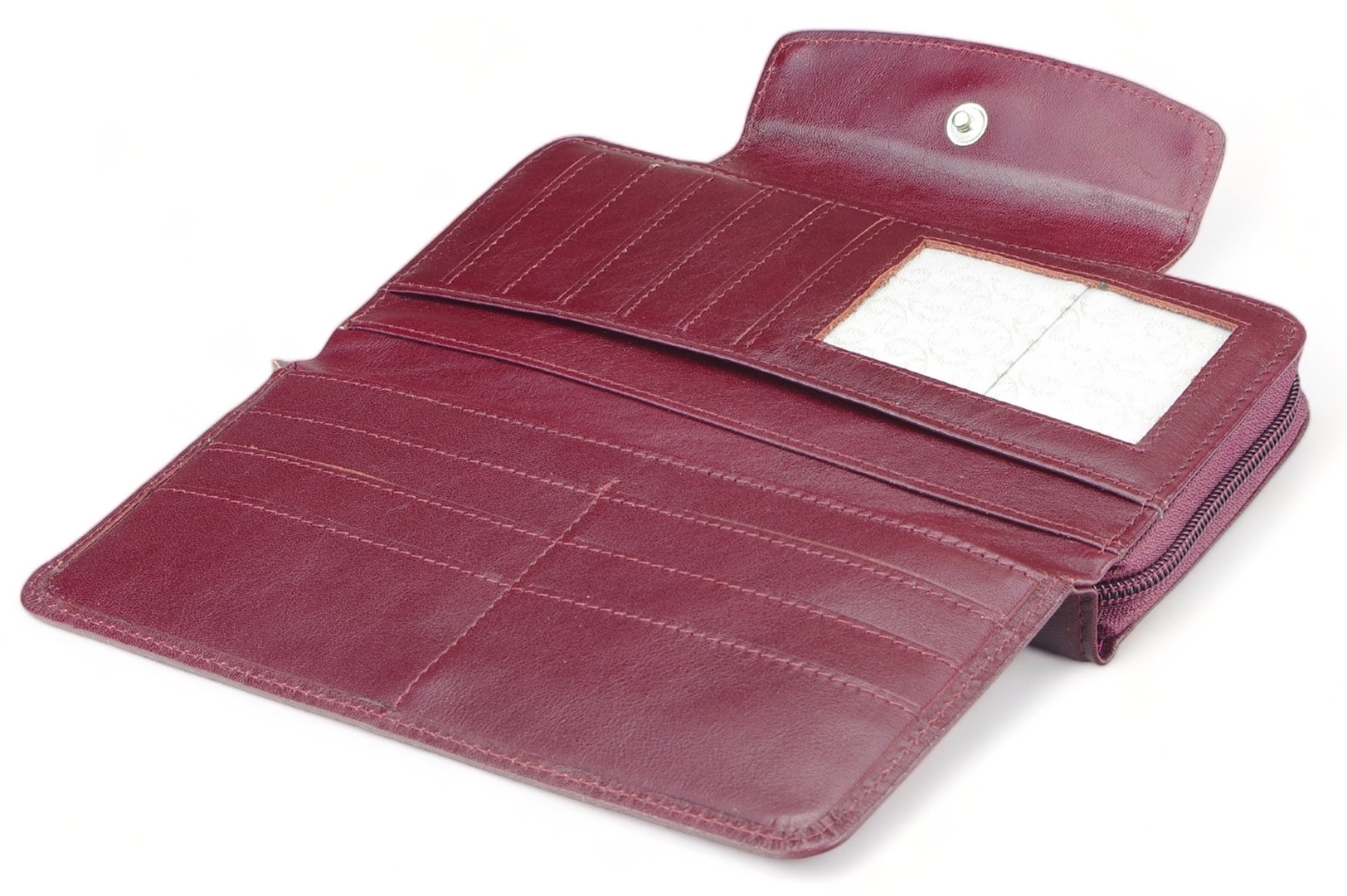a LEATHER WALLET Model 305 BL-0-6
